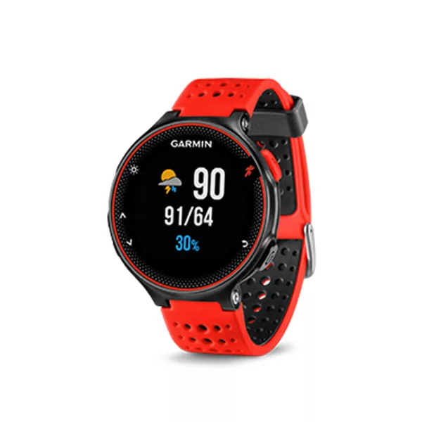  Garmin Forerunner 235, GPS Running Watch, Black/Red :  Electronics